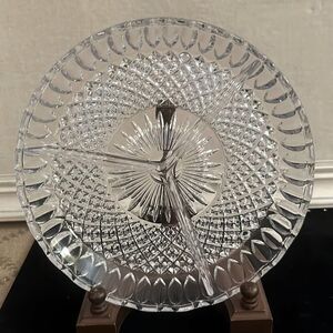 Vintage Diamant by Cristal D’Arques-Durand 3 piece relish tray